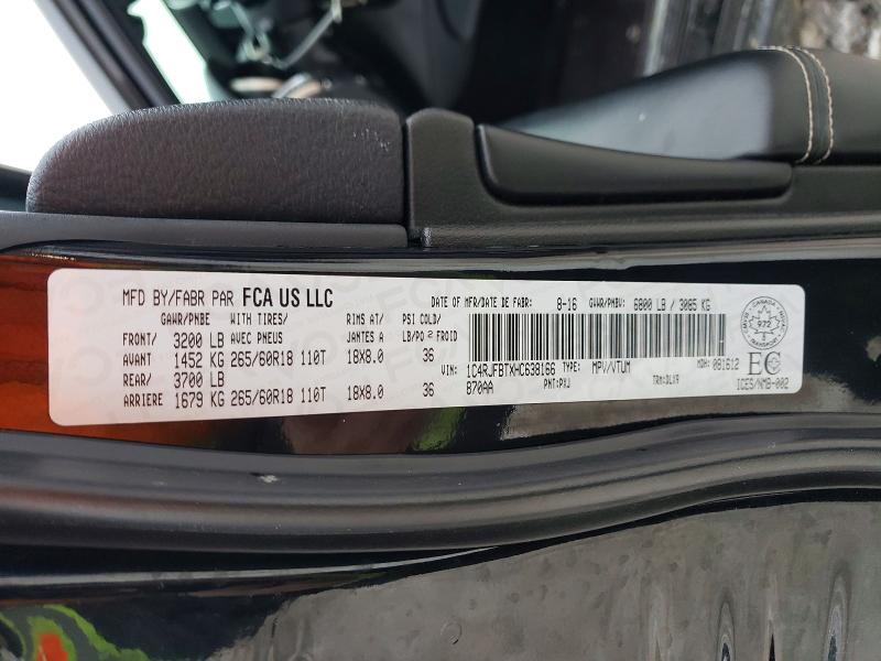 Продажа на аукционе авто 2017 Jeep Grand Cherokee, vin: 1C4RJFBTXHC638166, номер лота: 75948675