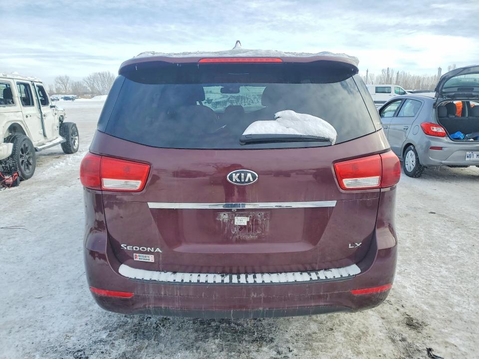 2016 Kia Sedona მანქანა იყიდება აუქციონზე, vin: KNDMB5C12G6220907, აუქციონის ნომერი: 72326885