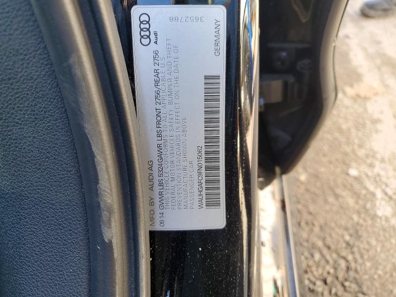 Aukcja sprzedaży 2015 Audi A6, vin: WAUHGAFC9FN015062, numer aukcji: 76774915