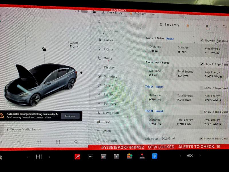 Aukcja sprzedaży 2019 Tesla Model 3, vin: 5YJ3E1EA0KF449432, numer aukcji: 76956185