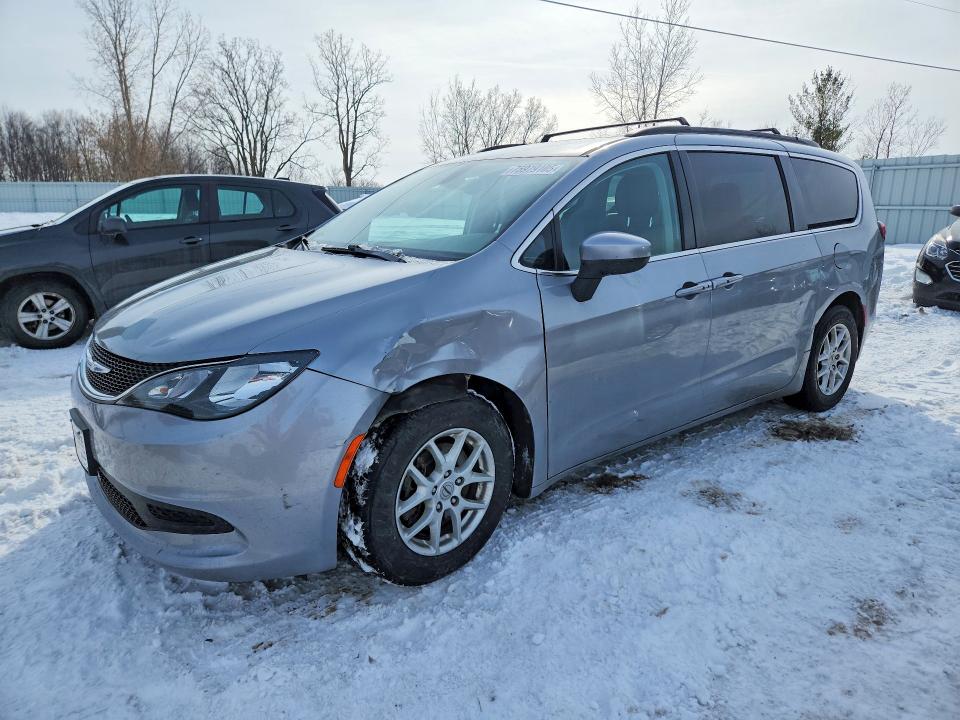 75979105 :رقم المزاد ، 2C4RC1DG5MR523635 vin ، 2021 Chrysler Voyager مزاد بيع