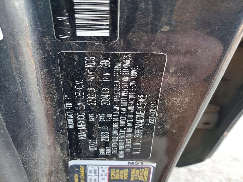 Aukcja sprzedaży 2021 Kia Forte, vin: 3KPF24AD0ME395968, numer aukcji: 75902135