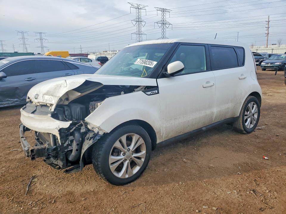 77598205 :رقم المزاد ، KNDJP3A56F7116380 vin ، 2015 Kia Soul مزاد بيع