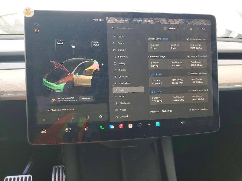 Продажа на аукционе авто 2021 Tesla Model Y, vin: 5YJYGDEE4MF152932, номер лота: 77747955
