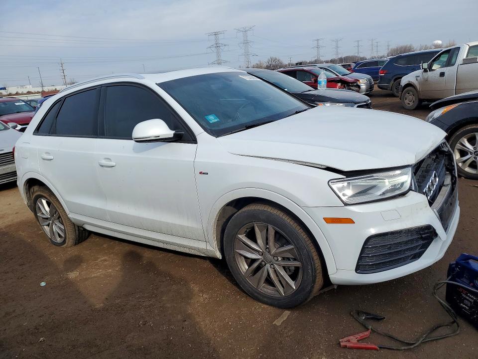 77370965 :رقم المزاد ، WA1BCCFS9JR001004 vin ، 2018 Audi Q3 مزاد بيع