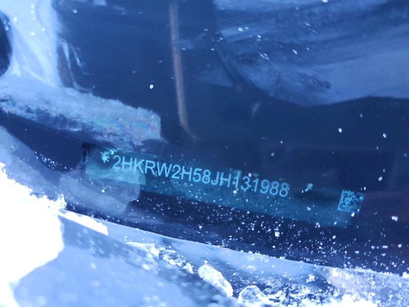 73118975 :رقم المزاد ، 2HKRW2H58JH131988 vin ، 2018 Honda Cr-v مزاد بيع