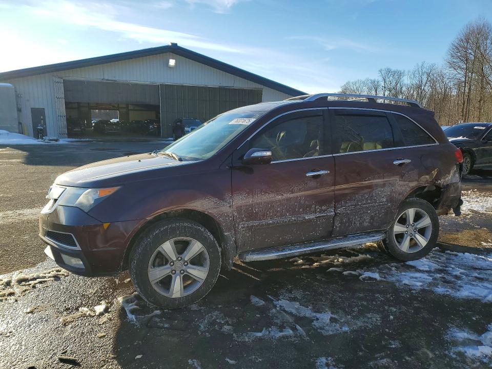 Aukcja sprzedaży 2012 Acura Mdx Techno, vin: 2HNYD2H30CH550195, numer aukcji: 76331675