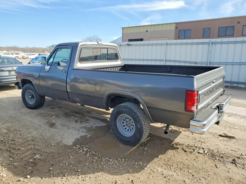 1987 Dodge W-series მანქანა იყიდება აუქციონზე, vin: 1B7HW04T4HS421967, აუქციონის ნომერი: 78064875