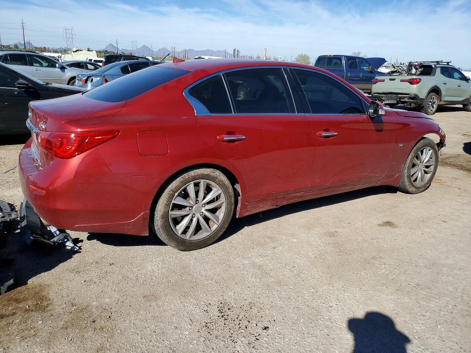 Продаж на аукціоні авто 2015 Infiniti Q50 Base, vin: JN1BV7AR4FM394056, номер лоту: 76714415