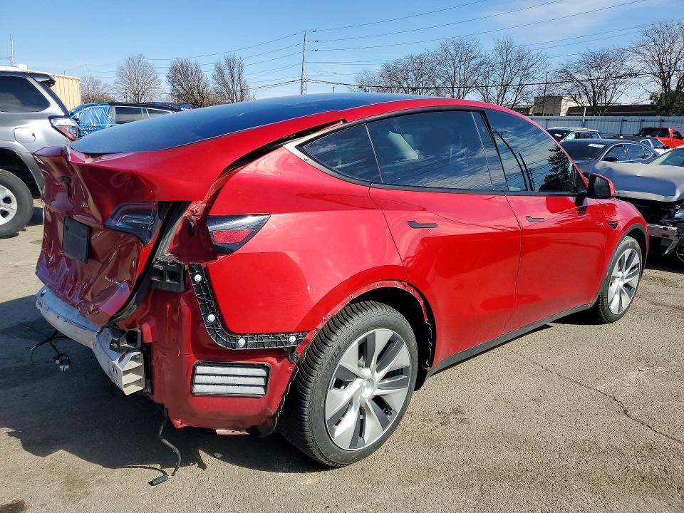 Продаж на аукціоні авто 2021 Tesla Model Y, vin: 5YJYGDEE1MF081074, номер лоту: 77865445
