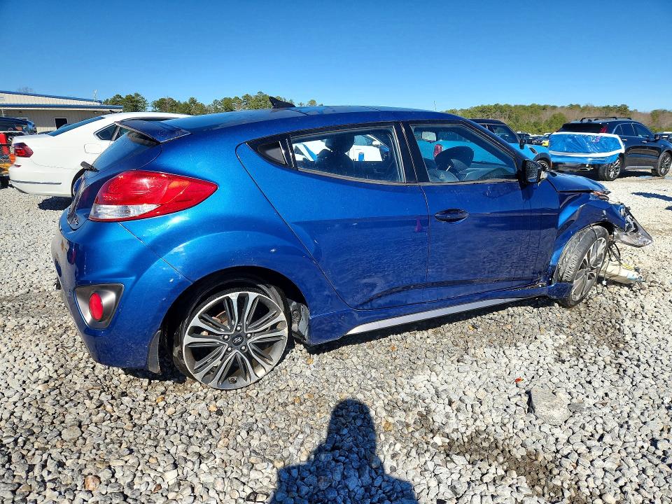 2016 Hyundai Veloster მანქანა იყიდება აუქციონზე, vin: KMHTC6AEXGU272233, აუქციონის ნომერი: 77768375