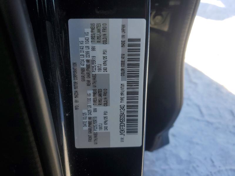 Aukcja sprzedaży 2025 Mazda Cx-5, vin: JM3KFBDM9S0641240, numer aukcji: 78246715