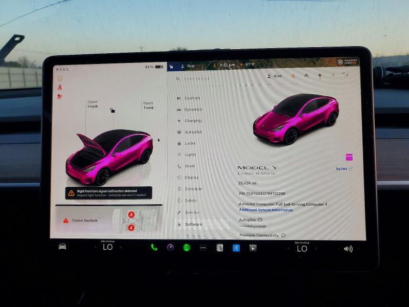 Продажа на аукционе авто 2024 Tesla Model Y, vin: 7SAYGDED7RF113298, номер лота: 75710625