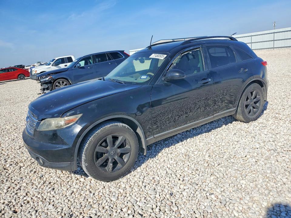 Aukcja sprzedaży 2005 Infiniti Fx35, vin: JNRAS08U45X106102, numer aukcji: 77480505