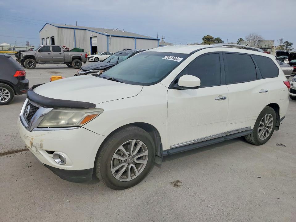 2015 Nissan Pathfinder მანქანა იყიდება აუქციონზე, vin: 5N1AR2MN7FC646165, აუქციონის ნომერი: 75161495