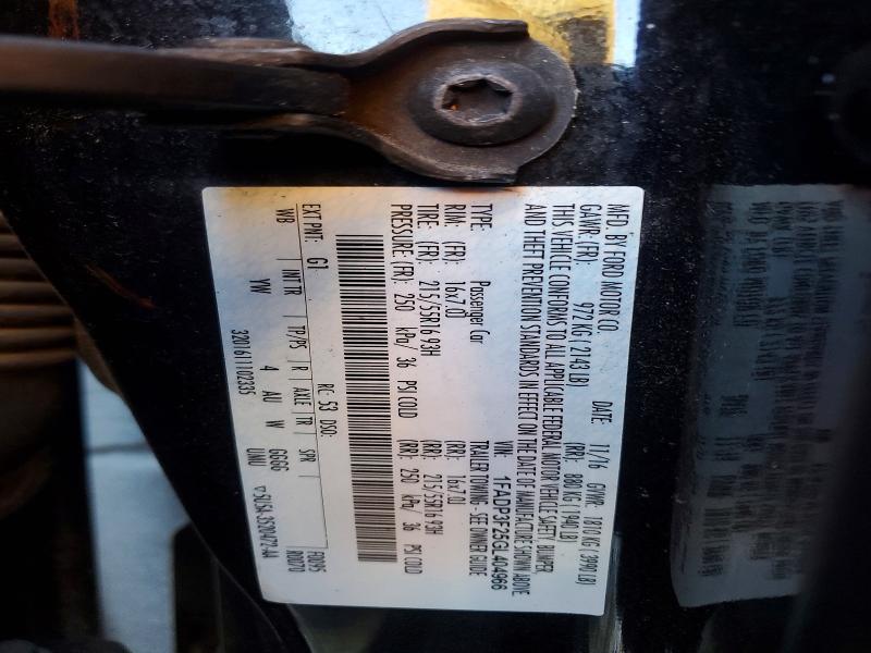Aukcja sprzedaży 2016 Ford Focus, vin: 1FADP3F25GL404966, numer aukcji: 78542955