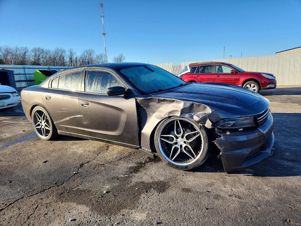 2015 Dodge Charger მანქანა იყიდება აუქციონზე, vin: 2C3CDXBG1FH752044, აუქციონის ნომერი: 76015055
