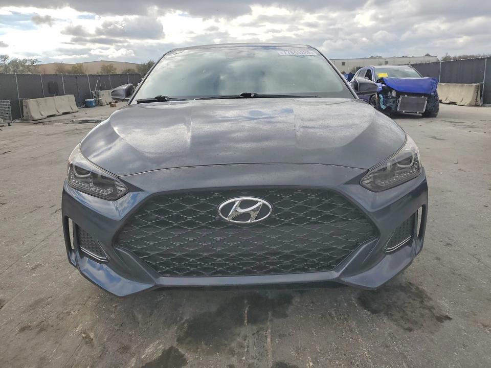 2019 Hyundai Veloster მანქანა იყიდება აუქციონზე, vin: KMHTH6AB7KU007141, აუქციონის ნომერი: 77845385