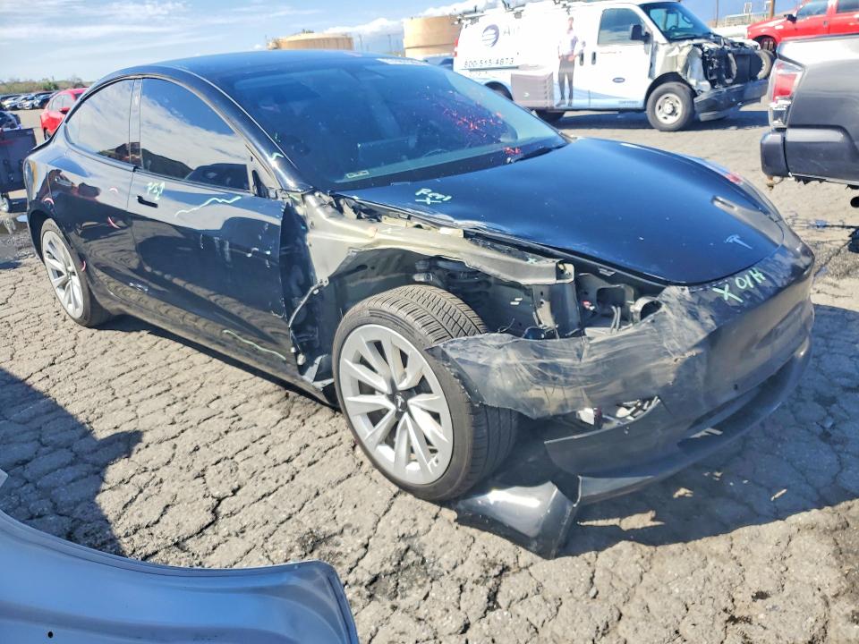 77697535 :رقم المزاد ، 5YJ3E1EA6NF303900 vin ، 2022 Tesla Model 3 مزاد بيع