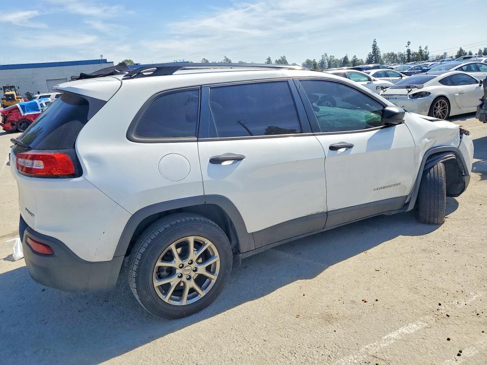 2017 Jeep Cherokee მანქანა იყიდება აუქციონზე, vin: 1C4PJLABXHW574501, აუქციონის ნომერი: 78127965