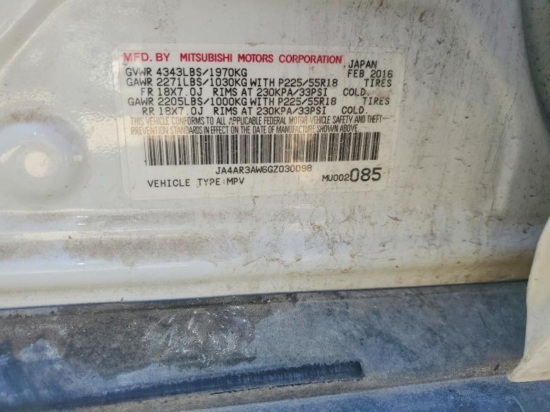 Продаж на аукціоні авто 2016 Mitsubishi Outlander Sport, vin: JA4AR3AW6GZ030098, номер лоту: 76575065