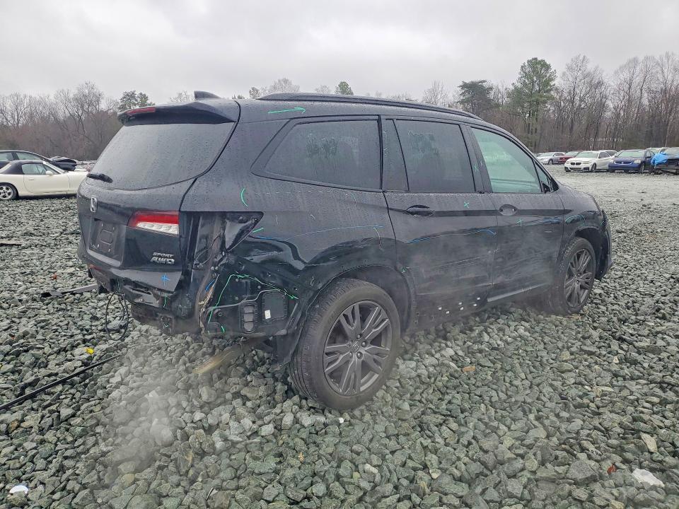 79201165 :رقم المزاد ، 5FNYF6H3XNB030912 vin ، 2022 Honda Pilot مزاد بيع