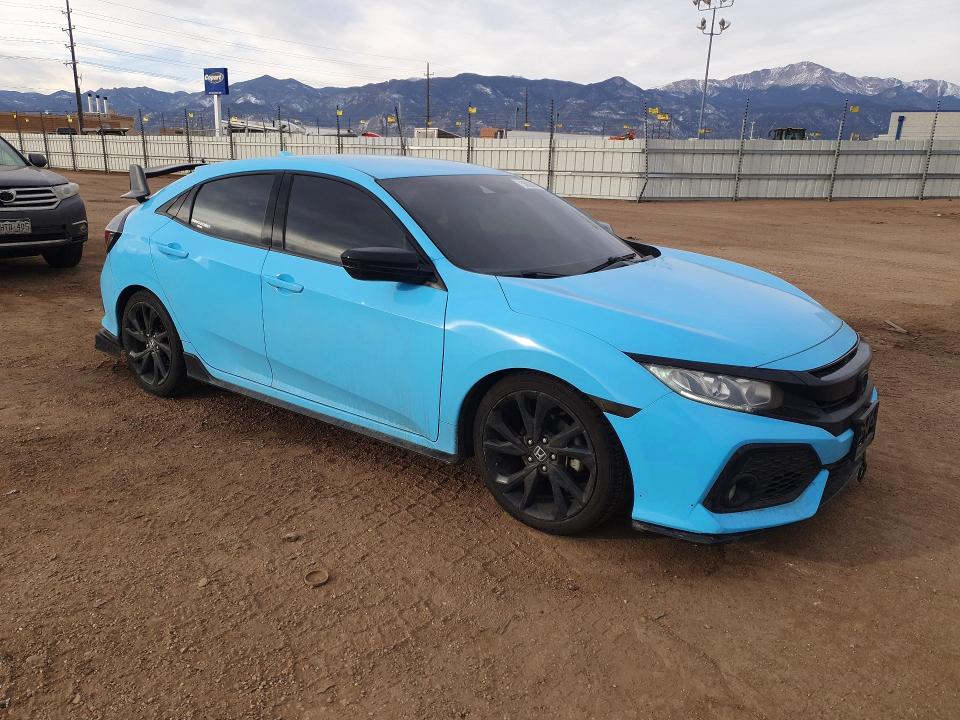 Auction sale of the 2019 Honda Civic, vin: SHHFK7H48KU212538, lot number: 75682895