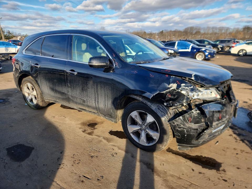 Продаж на аукціоні авто 2014 Acura Mdx, vin: 5FRYD4H2XEB013026, номер лоту: 76751145