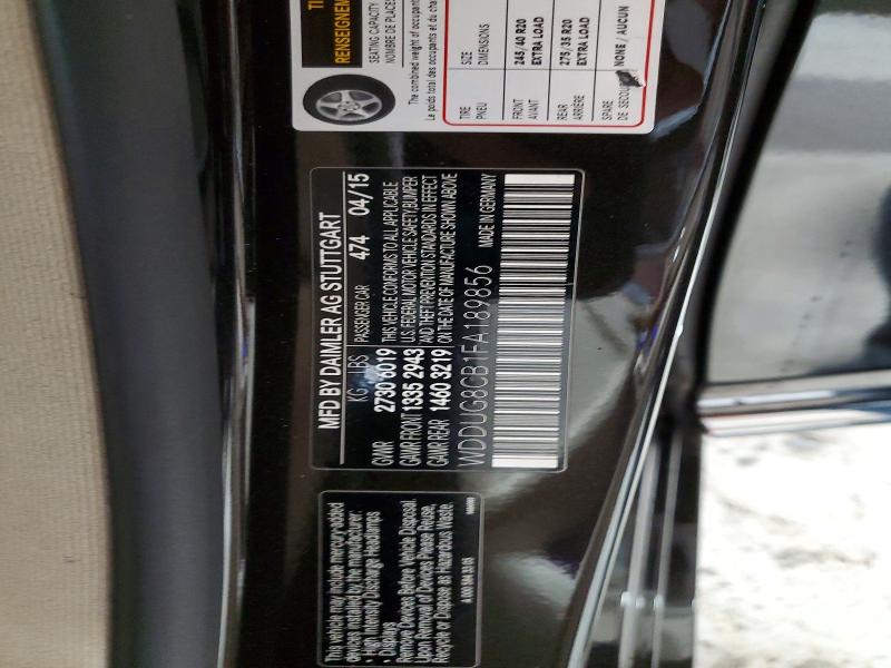 Продажа на аукционе авто 2015 Mercedes-benz S, vin: WDDUG8CB1FA189856, номер лота: 78114745