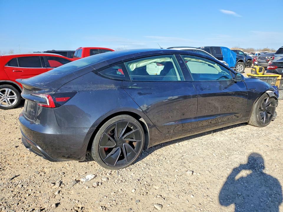 2024 Tesla Model 3 მანქანა იყიდება აუქციონზე, vin: 5YJ3E1ET6RF787428, აუქციონის ნომერი: 76029205