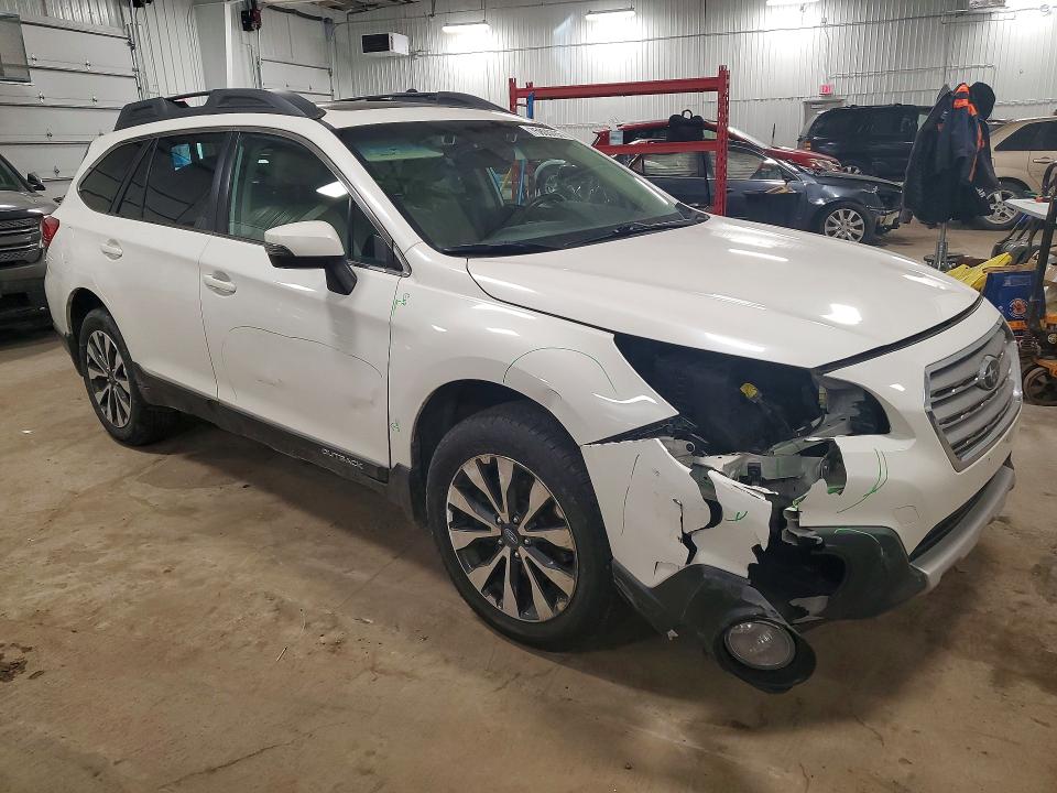 2016 Subaru Outback მანქანა იყიდება აუქციონზე, vin: 4S4BSBNC6G3316072, აუქციონის ნომერი: 75805765
