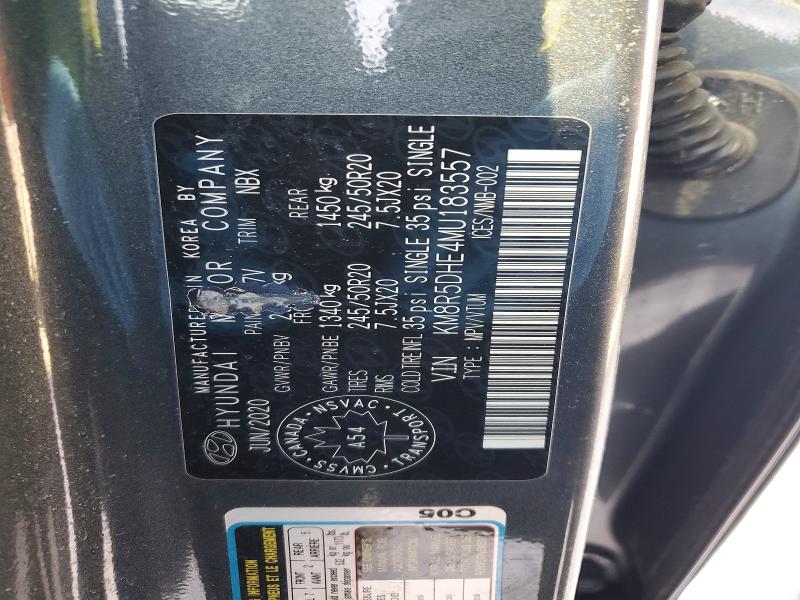 Продажа на аукционе авто 2021 Hyundai Palisade, vin: KM8R5DHE4MU183557, номер лота: 79015055