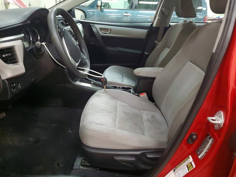 Aukcja sprzedaży 2016 Toyota Corolla, vin: 5YFBURHE3GP419641, numer aukcji: 77595475