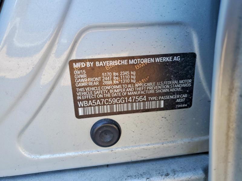 Продаж на аукціоні авто 2016 Bmw 528, vin: WBA5A7C59GG147564, номер лоту: 79447955