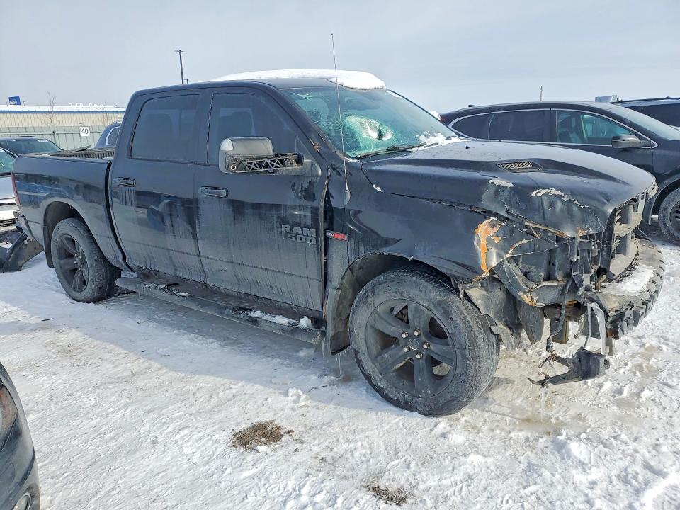 75980145 :رقم المزاد ، 1C6RR7MMXJS298198 vin ، 2018 Ram 1500 Sport مزاد بيع