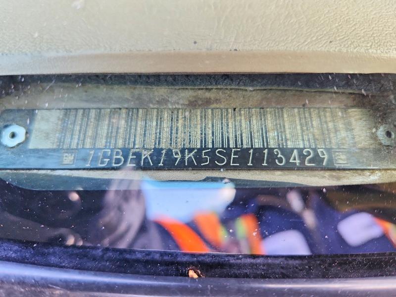 1995 Chevrolet Gmt-400 მანქანა იყიდება აუქციონზე, vin: 1GBEK19K5SE113429, აუქციონის ნომერი: 76193325
