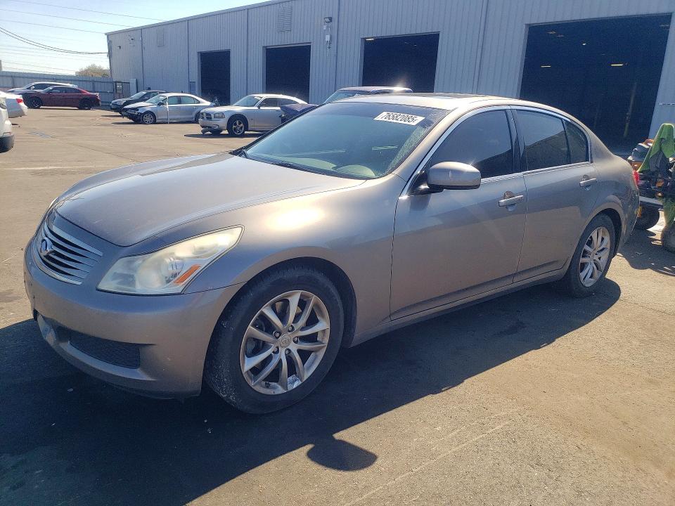 76582085 :رقم المزاد ، JNKBV61E77M717682 vin ، 2007 Infiniti G35 مزاد بيع