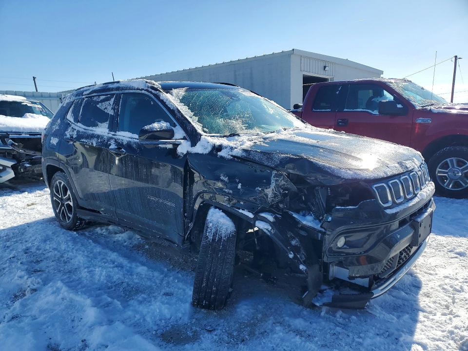 Продаж на аукціоні авто 2022 Jeep Compass, vin: 3C4NJDCB6NT144394, номер лоту: 75059095