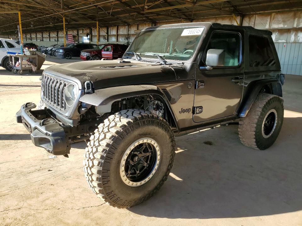 Продаж на аукціоні авто 2024 Jeep Wrangler, vin: 1C4PJXAG6RW101005, номер лоту: 77553245