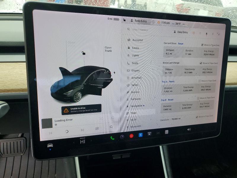 Продажа на аукционе авто 2018 Tesla Model 3, vin: 5YJ3E1EA4JF179443, номер лота: 74872135