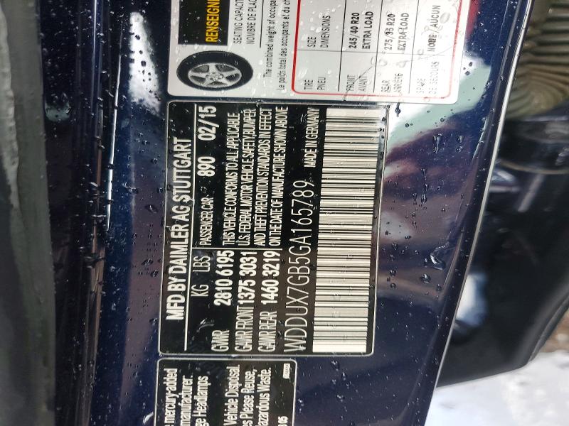 Продажа на аукционе авто 2016 Mercedes-benz S, vin: WDDUX7GB5GA165789, номер лота: 77772225