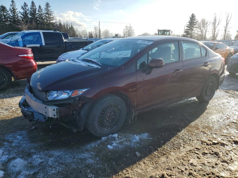 Продажа на аукционе авто 2013 Honda Civic, vin: 2HGFB2F49DH000334, номер лота: 77664785