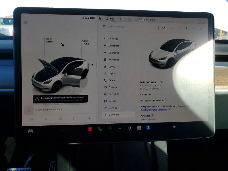 Продажа на аукционе авто 2023 Tesla Model Y, vin: 7SAYGDEEXPA101472, номер лота: 78164505