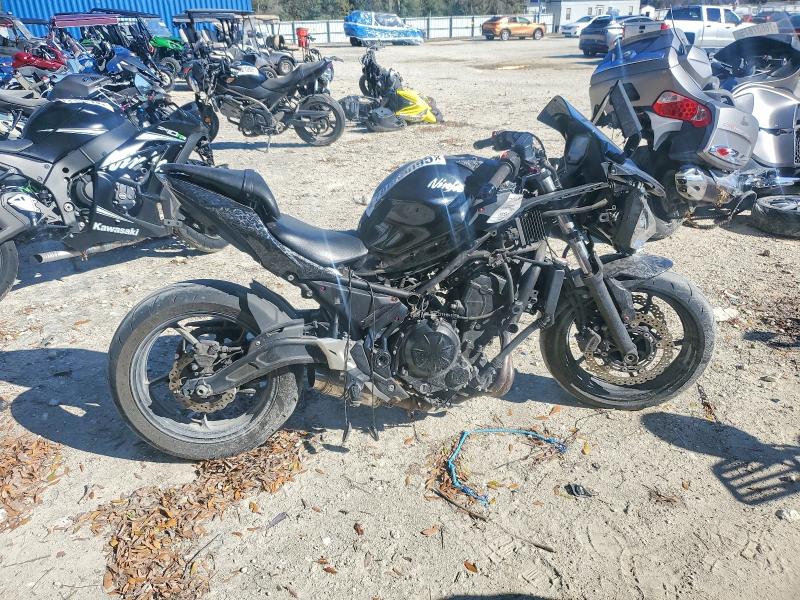 2022 Kawasaki Ex650 მანქანა იყიდება აუქციონზე, vin: ML5EXEN10NDA49485, აუქციონის ნომერი: 78663095