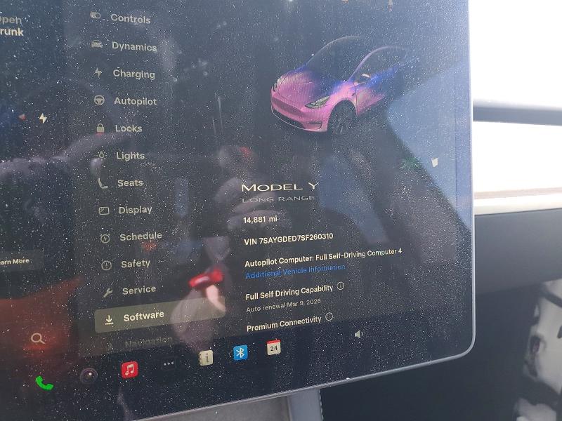 Aukcja sprzedaży 2025 Tesla Model Y, vin: 7SAYGDED7SF260310, numer aukcji: 77791535