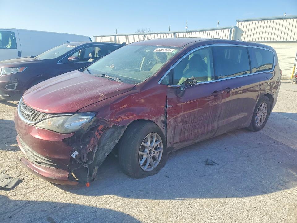 78251595 :رقم المزاد ، 2C4RC1DG4HR695127 vin ، 2017 Chrysler Pacifica مزاد بيع