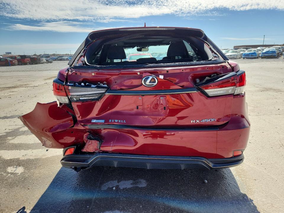 Продажа на аукционе авто 2020 Lexus Rx 450h, vin: 2T2YGMDA0LC053327, номер лота: 77595315