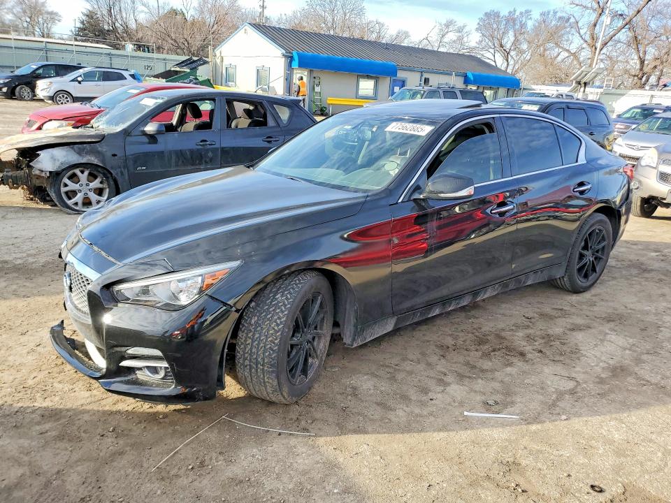 77562885 :رقم المزاد ، JN1BV7AR6EM692588 vin ، 2014 Infiniti Q50 مزاد بيع