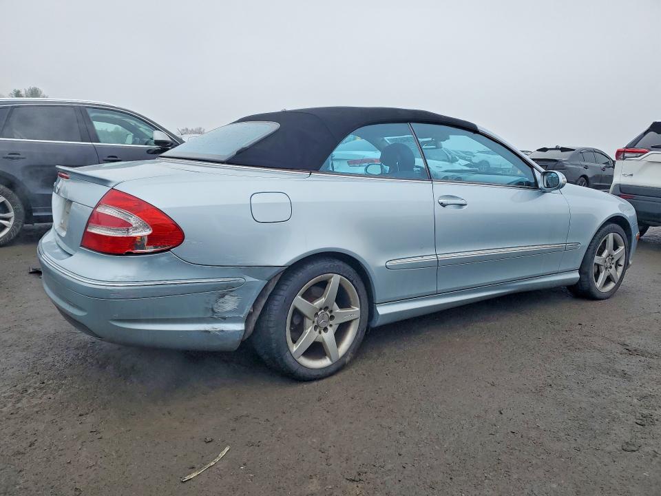 2005 Mercedes-benz Clk მანქანა იყიდება აუქციონზე, vin: WDBTK75G45T047624, აუქციონის ნომერი: 49543226