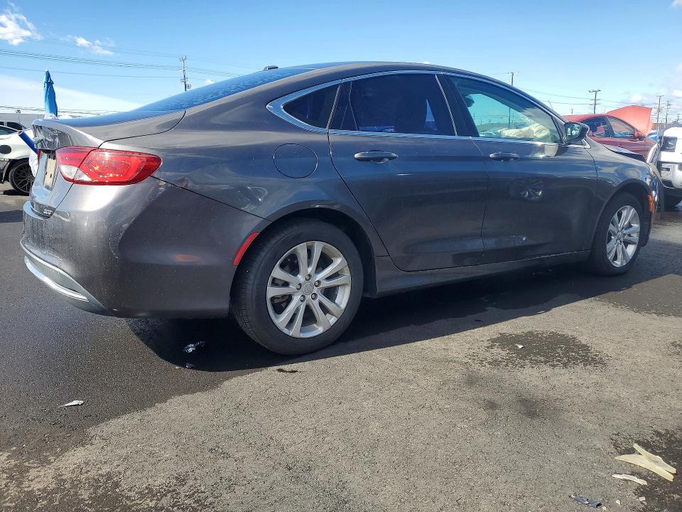 2015 Chrysler 200 მანქანა იყიდება აუქციონზე, vin: 1C3CCCABXFN567659, აუქციონის ნომერი: 77624335